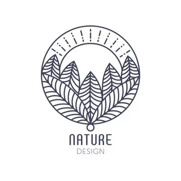 Logo nature Stock Illustration