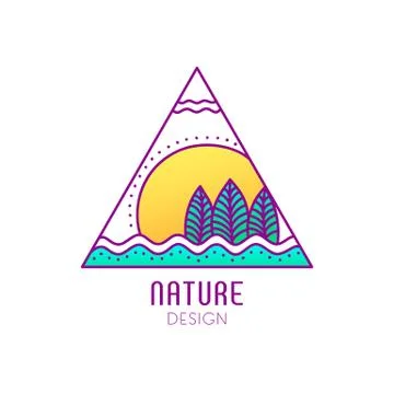 Logo nature Stock Illustration