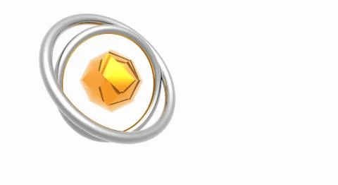 Logo object Illustrazione stock