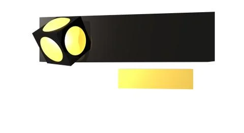 Logo object Illustrazione stock