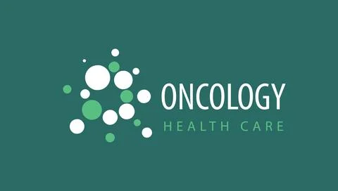 Logo for oncology. Vector illustration Stock Illustration
