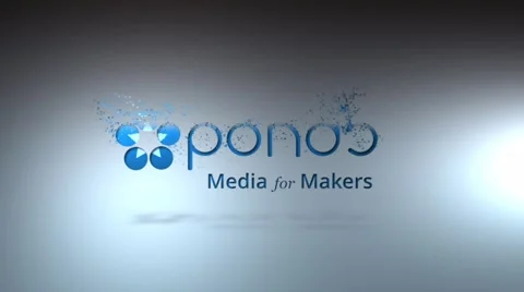 Logo from particles Stock After Effects
