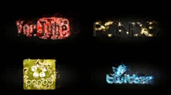 Logo Particular Stock After Effects