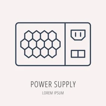 Logo PC Upgrading Free Stock Illustration