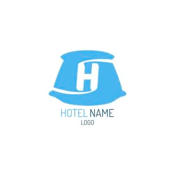 Logo pillow vector illustration Stock Illustration