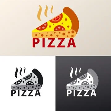 Logo for pizzeria Stock Illustration