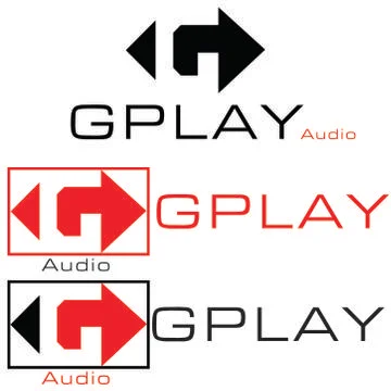 Logo Play (G Letter) Stockillustratie