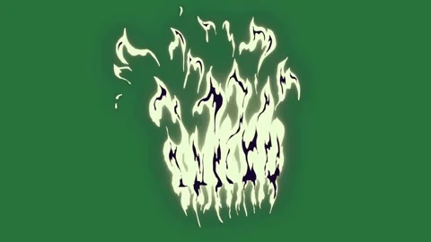 Logo Professional With Flames Motion Graphic Overlay Stock Footage 338015582