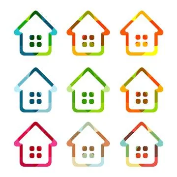 Logo. Real estate. Vector. Stock Illustration