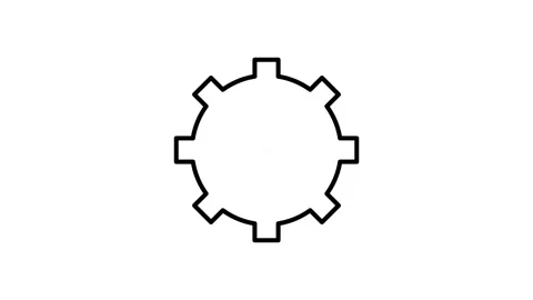 Logo representing the Internet of Things, featuring interconnected devices .. Stock Footage 332853527