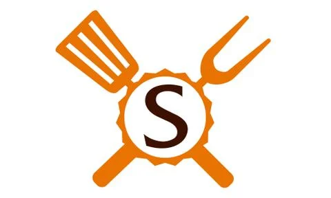 Logo Restaurant Letter S Illustration