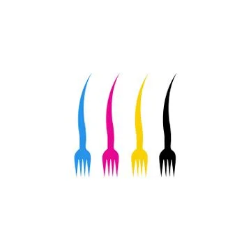  Logo for a restaurant or cafe Illustrazione stock