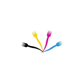  Logo for a restaurant or cafe Stock Illustration