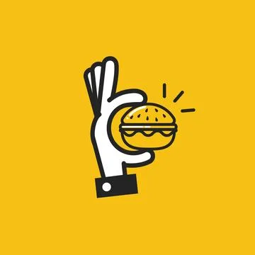 Logo for restaurant or cafe Stock Illustration