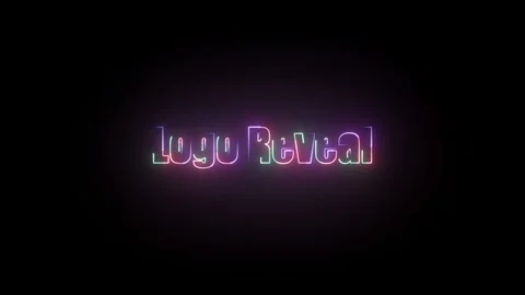 Logo Reveal Animation Stock Footage 324802529