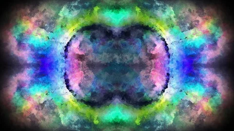Logo Reveal from Morphing Colorfull Spot Stock After Effects