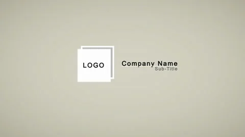 Logo Reveal Simple Stock After Effects