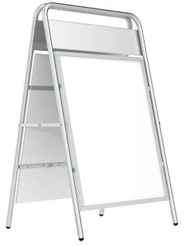 Logo Sandwich Board. Stock Illustration