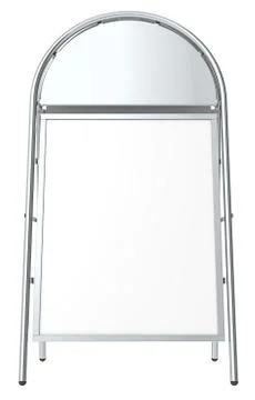 Logo Sandwich Board. Stock Illustration