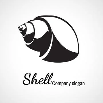 Logo of seashell Stock Illustration