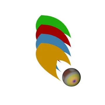 Logo shape Stock Illustration