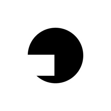 Logo, shape, symbol, arts, design Illustrazione stock