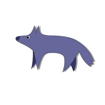 Logo silhouette vector design template. Wildlife animal logotype Stock Illustration