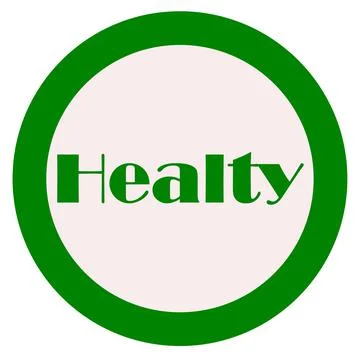A logo with a simple sentence formed with a circle as a background Stock Illustration