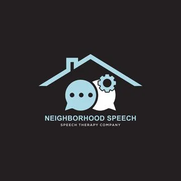 Logo for Speech Therapy Co. Stock Illustration