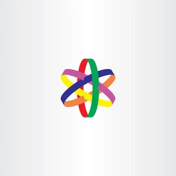 Logo star colorful vector symbol icon Stock Illustration