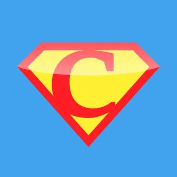 Logo Super Hero Stock-Illustration