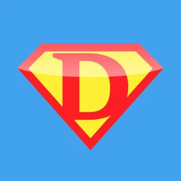 Logo Super Hero Stock Illustration