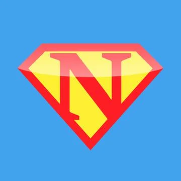 Logo Super Hero Stock Illustration