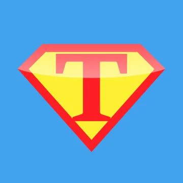 Logo Super Hero Stock-Illustration