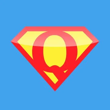 Logo Super Hero Stock-Illustration