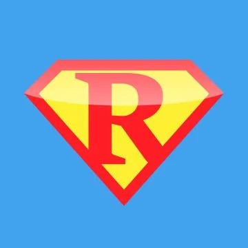 Logo Super Hero Stock-Illustration