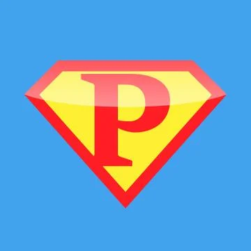 Logo Super Hero Stock Illustration