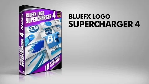 Logo Supercharger 4 After Effects stock