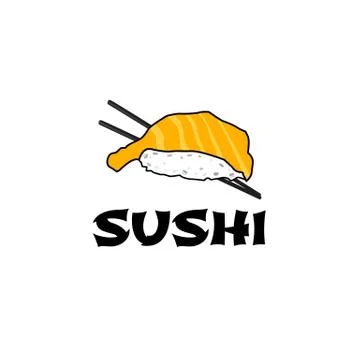 Logo sushi restaurant Stock Illustration