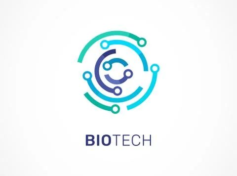 Logo - technology, tech icon and symbol Stock Illustration