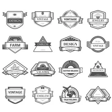 Logo  template Illustrazione stock