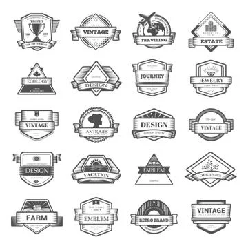 Logo  template Stock Illustration