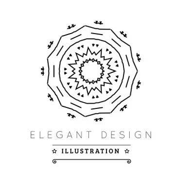 Logo template. Stock Illustration