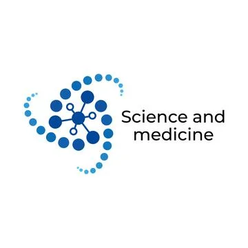 Logo template, on the theme of technology and development, fashionable modern Stock Illustration