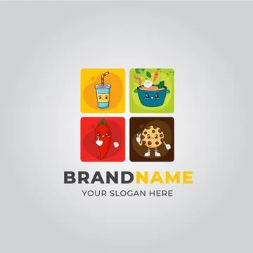 Logo templates for your kitchen and restaurant Stock Illustration