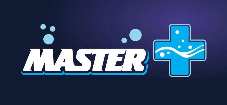 Logo - text master. Stock Illustration