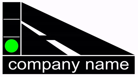  	Logo with traffic lights Stock Footage 58847668