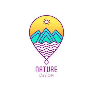 Logo travel Stock Illustration