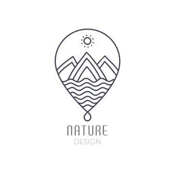 Logo travel Stock Illustration