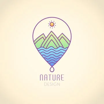 Logo travel Stock Illustration